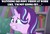 Size: 1921x1294 | Tagged: safe, edit, edited screencap, editor:leonidus, screencap, starlight glimmer, g4, the crystalling, bookshelf, crying, meme, text