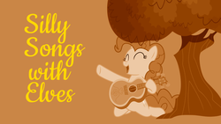 Size: 1920x1080 | Tagged: safe, pinkie pie, series:pony tales, g4, guitar, silly songs, silly songs with pinkie, smiling, tree, veggietales