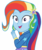 Size: 1536x1846 | Tagged: safe, edit, edited screencap, editor:lonely fanboy48, screencap, trixie, best trends forever, best trends forever: rainbow dash, equestria girls, g4, my little pony equestria girls: choose your own ending, alternate hairstyle, background removed, barrette, clothes, cute, diatrixes, female, hair dye, happy, implied rainbow dash, multicolored hair, open mouth, rainbow hair, simple background, solo, transparent background