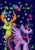 Size: 800x1136 | Tagged: safe, artist:hanayuri-chan, thorax, twilight sparkle, alicorn, changedling, changeling, pony, fanfic:the beat of magic, g4, antlers, cover art, fanfic art, female, king thorax, male, ship:twirax, shipping, straight, text, twilight sparkle (alicorn)