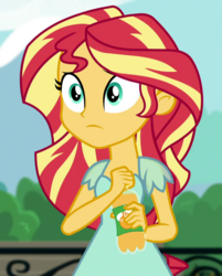 Size: 517x643 | Tagged: safe, screencap, sunset shimmer, equestria girls, equestria girls specials, g4, my little pony equestria girls: dance magic, cropped, female, orange soda, solo