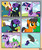 Size: 900x1080 | Tagged: safe, artist:lister-of-smeg, edit, editor:redweasel, flash sentry, spike, twilight sparkle, oc, oc:lazybug, oc:nyx, oc:winter squash, alicorn, cockatrice, eagle, pony, comic:crystal heart attack, g4, pinkie apple pie, abuse, comic, kazoo, musical instrument, nyxabuse, oh no, oh nooooo, op is a duck, op is that eagle, twilight sparkle (alicorn)