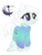 Size: 732x963 | Tagged: safe, artist:drunkencoffee, oc, oc only, earth pony, pony, clothes, female, mare, simple background, solo, transparent background