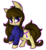 Size: 1553x1703 | Tagged: safe, artist:ashee, oc, oc only, oc:claresa, pony, jumper, solo