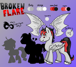 Size: 1820x1600 | Tagged: safe, applejack, big macintosh, oc, oc:broken flare, dracony, hybrid, pony, g4, gray coat, male, nervous, red and black oc, reference sheet, scales, size difference, wings