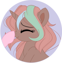 Size: 3228x3311 | Tagged: safe, artist:emberslament, oc, oc only, oc:snugglebug, pony, unicorn, boop, eyes closed, female, freckles, high res, mare, offscreen character