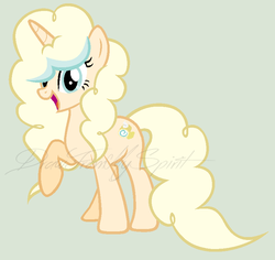 Size: 800x756 | Tagged: safe, artist:drawfrommyspirit, oc, oc only, oc:sweet treat, pony, unicorn, female, mare, simple background, solo