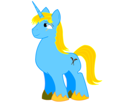 Size: 873x717 | Tagged: safe, oc, oc only, pony, unicorn, lidded eyes, male, simple background, smiling, solo, stallion, transparent background