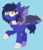 Size: 916x1068 | Tagged: safe, artist:php115, bat pony, pegasus, pony, alternate universe, anti-hero, armor, balancing, base used, bat ponified, bat wings, blue background, blue hair, boots, cape, clothes, colored pupils, crossover, cute, cute little fangs, digital art, ear fluff, ear tufts, eyeliner, fangs, femboy, fluffy hair, frown, galaxia, glare, guard, hair over one eye, headcanon, hooves, kirby (series), knight, lgbt headcanon, lidded eyes, looking at you, makeup, male, mask, meta knight, ms paint, nintendo, ponified, race swap, raised hoof, raised leg, shoes, shoulder pads, show accurate, simple background, solo, species swap, spread wings, stallion, standing, sword, teeth, trans male, transgender, unamused, wall of tags, weapon, wings, yellow eyes