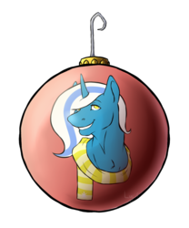 Size: 1036x1246 | Tagged: safe, artist:lucifiricnight, oc, oc:fleurbelle, alicorn, pony, alicorn oc, bauble, clothes, scarf, simple background, transparent background, ych result