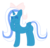 Size: 645x620 | Tagged: safe, artist:6ad, oc, oc:fleurbelle, alicorn, pony, alicorn oc, bow, giggling, hair bow