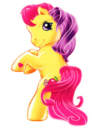 Size: 253x337 | Tagged: safe, apple spice, pony, g3, official, cute, spiceabetes