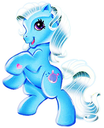 Size: 250x307 | Tagged: safe, bee bop (g3), earth pony, pony, g3, bipedal, cute, female, g3 bopabetes, hoof heart, mare, solo