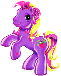 Size: 250x313 | Tagged: safe, bumbleberry, pony, g3, female, simple background, solo, white background