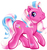 Size: 250x264 | Tagged: safe, cotton candy (g3), pony, g3, female, simple background, solo, white background