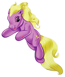 Size: 294x350 | Tagged: safe, doseydotes (g3), pony, g3, female, jumping, leaping, solo
