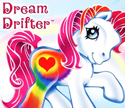 Size: 250x217 | Tagged: safe, dream drifter, pony, g3, female, solo, tie dye