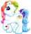 Size: 250x279 | Tagged: safe, finger paints, pony, g3, female, raised hoof, simple background, smiling, solo, white background