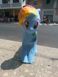 Size: 2448x3264 | Tagged: safe, rainbow dash, g4, ecuador, high res, irl, photo, piñata