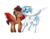 Size: 1133x876 | Tagged: artist needed, source needed, safe, oc, oc only, pegasus, pony, 2019 community collab, derpibooru community collaboration, duo, simple background, transparent background