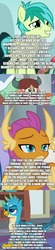 Size: 500x2269 | Tagged: safe, edit, edited screencap, screencap, gallus, king grover, ocellus, pinkie pie, queen novo, rainbow dash, sandbar, smolder, storm king, yona, changeling, dragon, griffon, hippogriff, yak, g4, my little pony: the movie, the hearth's warming club, the lost treasure of griffonstone, blue moon festival, christmas, comic, fanfic art, feast of fire, hearth's warming, holiday, idol of boreas, implied gilda, screencap comic, snilldarfest, thor