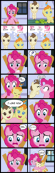 Size: 2009x6307 | Tagged: safe, artist:magerblutooth, pinkie pie, pound cake, pumpkin cake, earth pony, pegasus, pony, turtle, unicorn, g4, baby, baby pony, cake twins, chair, cloud, comforting, comic, crying, cute, diapinkes, hug, kissing, nose kiss, poundabetes, pumpkinbetes, sad, scrunchy face, sun, tears of joy, there there, toy, wavy mouth