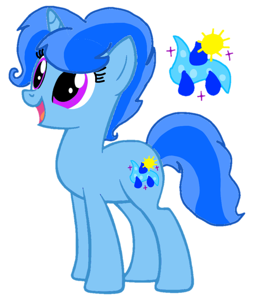 Spring Rain Mlp #1916248 - safe, artist:徐詩珮, oc, oc:magic rain, my little pony: the ...