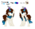 Size: 3000x2500 | Tagged: safe, artist:seaswirls, oc, oc only, oc:kim, pony, unicorn, base used, female, high res, magic, mare, reference sheet, simple background, solo, transparent background