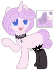 Size: 1736x2312 | Tagged: safe, artist:harusocoma, pony, unicorn, clothes, fangs, female, mare, simple background, socks, solo, transparent background