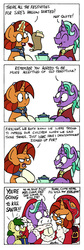 Size: 2997x8910 | Tagged: safe, artist:bobthedalek, firelight, stellar flare, pony, unicorn, g4, angry, christmas, christmas is cancelled, clothes, comic, costume, cup, female, foal, hat, hearth's warming eve, holiday, imminent murder, magic, male, mare, present, santa costume, santa hat, simple background, stallion, stellar flare is not amused, teacup, teapot, telekinesis, this will end in death, this will end in pain, this will end in tears, this will end in tears and/or death, this will not end well, white background