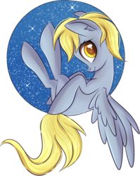 Size: 1177x1476 | Tagged: safe, artist:brok-enwings, derpy hooves, pegasus, pony, g4, cute, derpabetes, female, looking at you, mare, simple background, smiling, smiling at you, solo, transparent background