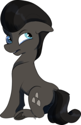 Size: 2242x3468 | Tagged: safe, artist:overlord pony, oc, oc only, oc:epitaph, earth pony, pony, high res, looking back, male, solo, stallion, underhoof