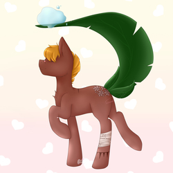 Size: 2797x2797 | Tagged: safe, artist:nekoremilia1, oc, oc only, pony, commission, high res, solo, species