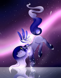 Size: 1024x1300 | Tagged: safe, artist:nekoremilia1, oc, oc only, oc:lunae, pony, deviantart watermark, obtrusive watermark, solo, solutai, watermark