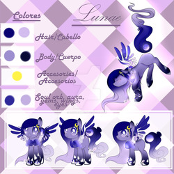 Size: 1024x1024 | Tagged: safe, artist:nekoremilia1, oc, oc only, oc:lunae, original species, pony, closed species, female, reference sheet, simple background, solo, solutai