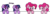Size: 3840x1080 | Tagged: safe, artist:ljdamz1119, pinkie pie, twilight sparkle, earth pony, pony, unicorn, g4, dialogue, eye contact, female, frown, looking at each other, mare, self ponidox, simple background, smiling, transparent background, xk-class end-of-the-world scenario