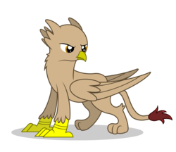 Size: 2900x2500 | Tagged: safe, artist:pizzamovies, oc, oc only, griffon, high res, male, simple background, solo