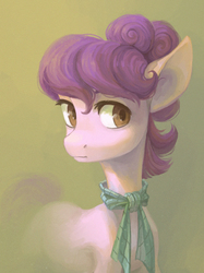 Size: 1177x1575 | Tagged: safe, artist:koviry, suri polomare, earth pony, pony, g4, bust, female, mare, solo