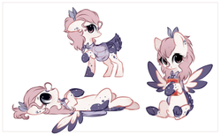 Size: 1856x1138 | Tagged: safe, artist:php146, oc, oc only, oc:eos, pegasus, pony, augmented tail, book, chibi, female, mare, on back, simple background, solo, white background