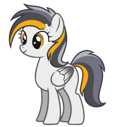 Size: 900x900 | Tagged: safe, artist:艾梦, oc, oc only, oc:mookhawk, pony, 2019 community collab, derpibooru community collaboration, simple background, solo, standing, transparent background