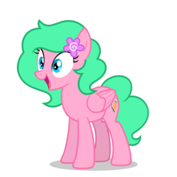 Size: 2800x2800 | Tagged: safe, artist:oblivionfall, oc, oc only, oc:party blossom, pegasus, pony, female, high res, mare, simple background, solo, transparent background, vector