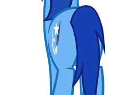 Size: 472x368 | Tagged: safe, artist:earth_pony_colds, oc, oc only, oc:colds, earth pony, pony, animated, butt, female, gif, large butt, male, plot, simple background, solo, stallion, white background