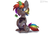 Size: 1194x829 | Tagged: safe, artist:enderselyatdark, oc, oc only, oc:krylone, pony, unicorn, rcf community, cookie, cookie jar, eating, food, glowing horn, horn, magic, male, rainbow hair, simple background, solo, telekinesis, white background