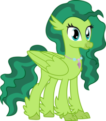 Size: 1049x1200 | Tagged: safe, artist:lyracorn, oc, oc only, oc:kelpie, classical hippogriff, hippogriff, 2019 community collab, derpibooru community collaboration, female, jewelry, necklace, simple background, solo, transparent background, vector