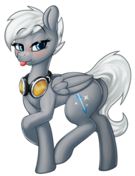 Size: 1317x1723 | Tagged: safe, artist:grispinne, oc, oc only, oc:winter storm, pegasus, pony, 2019 community collab, derpibooru community collaboration, female, goggles, simple background, solo, transparent background