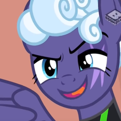 Size: 500x500 | Tagged: safe, screencap, rolling thunder, pegasus, pony, g4, the washouts (episode), boomerang (tv channel), cropped, eye scar, female, mare, scar
