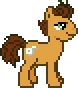 Size: 78x88 | Tagged: safe, artist:anonycat, oc, oc only, oc:quick fix (anonycat), pony, pixel art, simple background, solo, transparent background