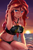 Size: 800x1200 | Tagged: safe, artist:tzc, sunset shimmer, human, equestria girls, g4, my little pony equestria girls: better together, anime, backlighting, beach, beautiful, beautisexy, belly button, big breasts, bikini, bikini babe, bikini bottom, bikini top, black swimsuit, blushing, breasts, busty sunset shimmer, cleavage, clothes, cutie mark on clothes, cutie mark swimsuit, dripping, eyelashes, female, human coloration, humanized, jeweled swimsuit, light skin, looking at you, open mouth, outdoors, pun, sexy, sitting, skintight clothes, solo, stupid sexy sunset shimmer, summer sunset, sunset, swimsuit, tiny hand, visual pun, water, wet