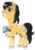 Size: 915x1300 | Tagged: safe, artist:t72b, derpibooru exclusive, oc, oc only, oc:paperback novel, pony, 2019 community collab, derpibooru community collaboration, male, notebook, scroll, simple background, smiling, solo, stallion, traditional art, transparent background