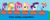 Size: 999x408 | Tagged: safe, artist:arvinsharifzadeh, applejack, fluttershy, pinkie pie, rainbow dash, rarity, twilight sparkle, alicorn, pony, g4, 1000 hours in ms paint, cake, eating contest, food, needs more smoothness, pixelated, this will end in weight gain, twilight sparkle (alicorn)